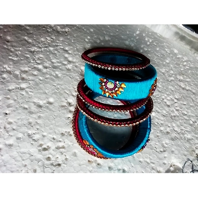 Silkthread Stone Bangles (size 24,26,28)-JMMB_757002_BR1164_SSB_1