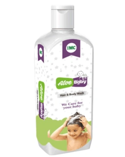 Aloe Baby Hair &amp; Body Wash (200ml)-RHIB000501