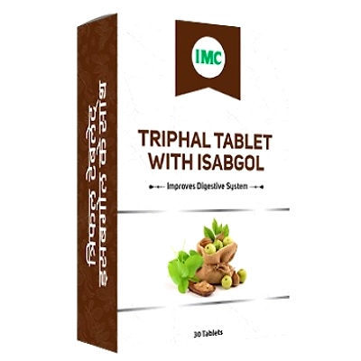 IMC Triphal Tablet With Isabgol (30 Tablets)