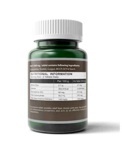 Glucosamine Tablet With Guggal And Sallaki (30 Tablets)-2