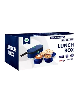 Safe Steel Lunch Box (1Pc)