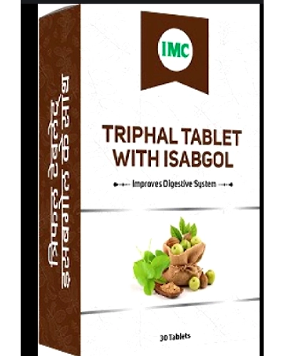 Triphal Tablet With Isabgol (30 Tablets)-1