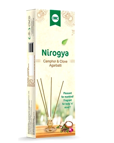 Nirogya Camphor &amp; Clove Agarbatti (30 Pcs)-1