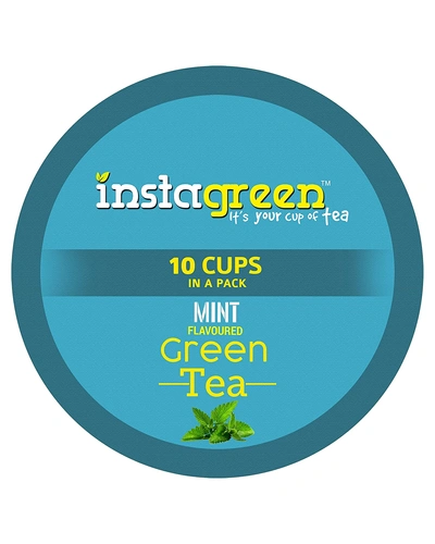MINT FLAVOURED GREEN TEA - 10 Cups pack-250 ML with Jar-4