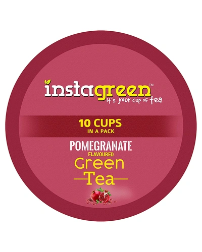POMEGRANATE FLAVOURED GREEN TEA - 10 Cups pack-250 ML with no Jar-4