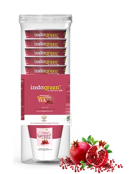 POMEGRANATE FLAVOURED GREEN TEA - 10 Cups pack