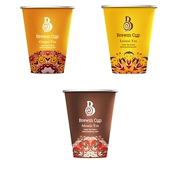 BREWIN TEA by Organic Trends Inc ALL FLAVOURS TEA - 10 Cups pack