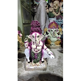 NDPIC - PJTSAU Eco Ganesh with Natural Color Idol - 2 ft Narrow, 2 ft Wide, 3 ft, 4 ft, 5 ft