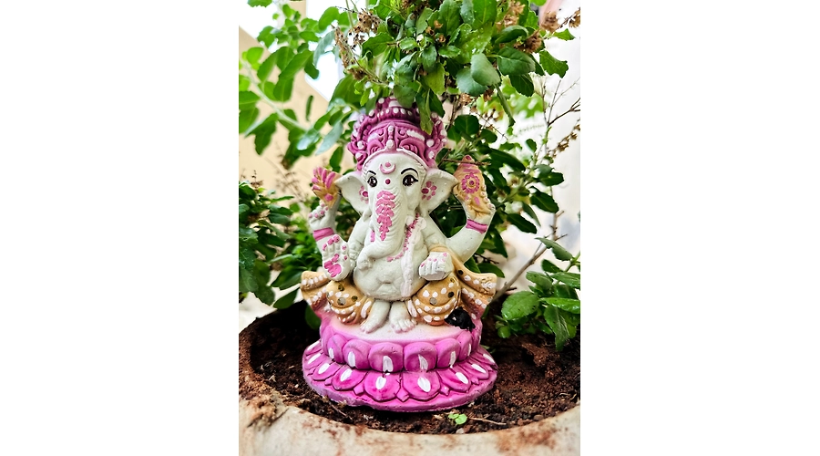 Celebrate Ganesh Chaturthi with Eco-Friendly and Natural Ganesh Idols