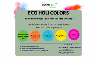 Eco Holi Colors