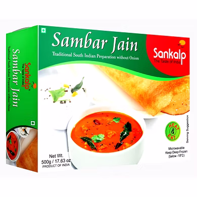 SANKALP-SAMBAR JAIN 500GM(RETAIL)-S18RG04S32SAM001