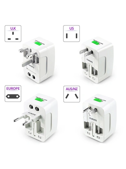 All in One Universal Power Adapter Travel Adaptor Surge Protector G23.-3