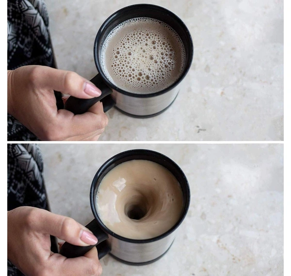 1pc Coffee Self-stirring Mug
