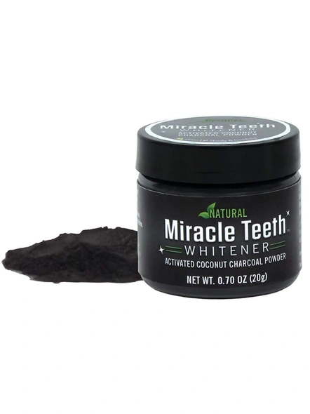 Teeth Whitener I Natural Whitening Coconut Charcoal Powder (Pack Of 1) G33,-G33
