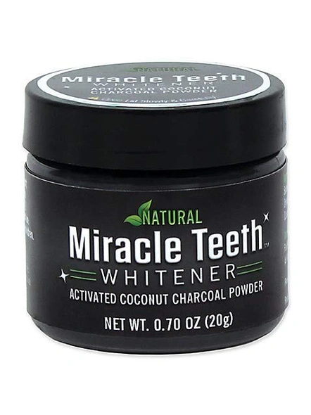 Teeth Whitener I Natural Whitening Coconut Charcoal Powder (Pack Of 1) G33,-1