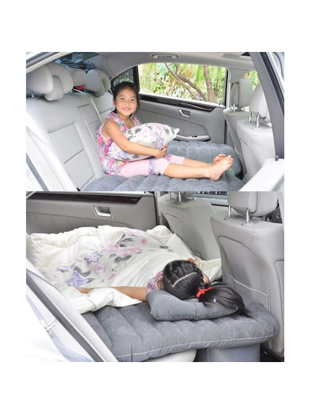 Car Travel Inflatable Sofa Mattress Air Bed with Pillow and Pump G3.-3