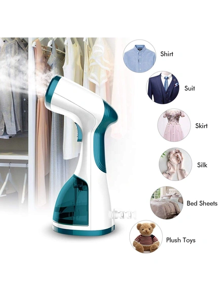 1000-Watts Portable Handheld Garment Steamer for Horizontally and Vertically with 260 ml water tank capacity at Home and in Travel (Multicolor) G59-4