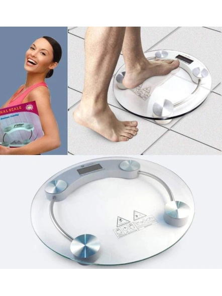 Glass and LCD Display Digital Body Weight Weighing Scale G73-4