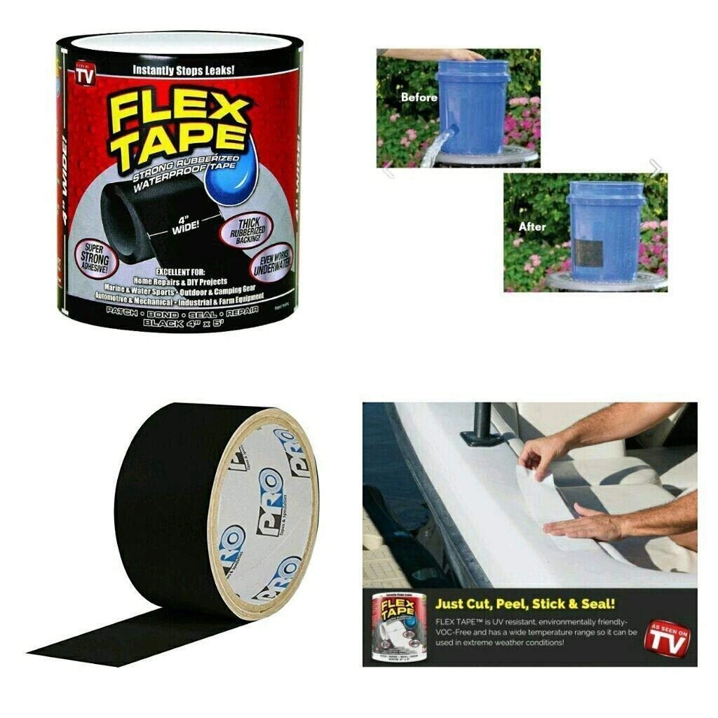 flex seal tape boat