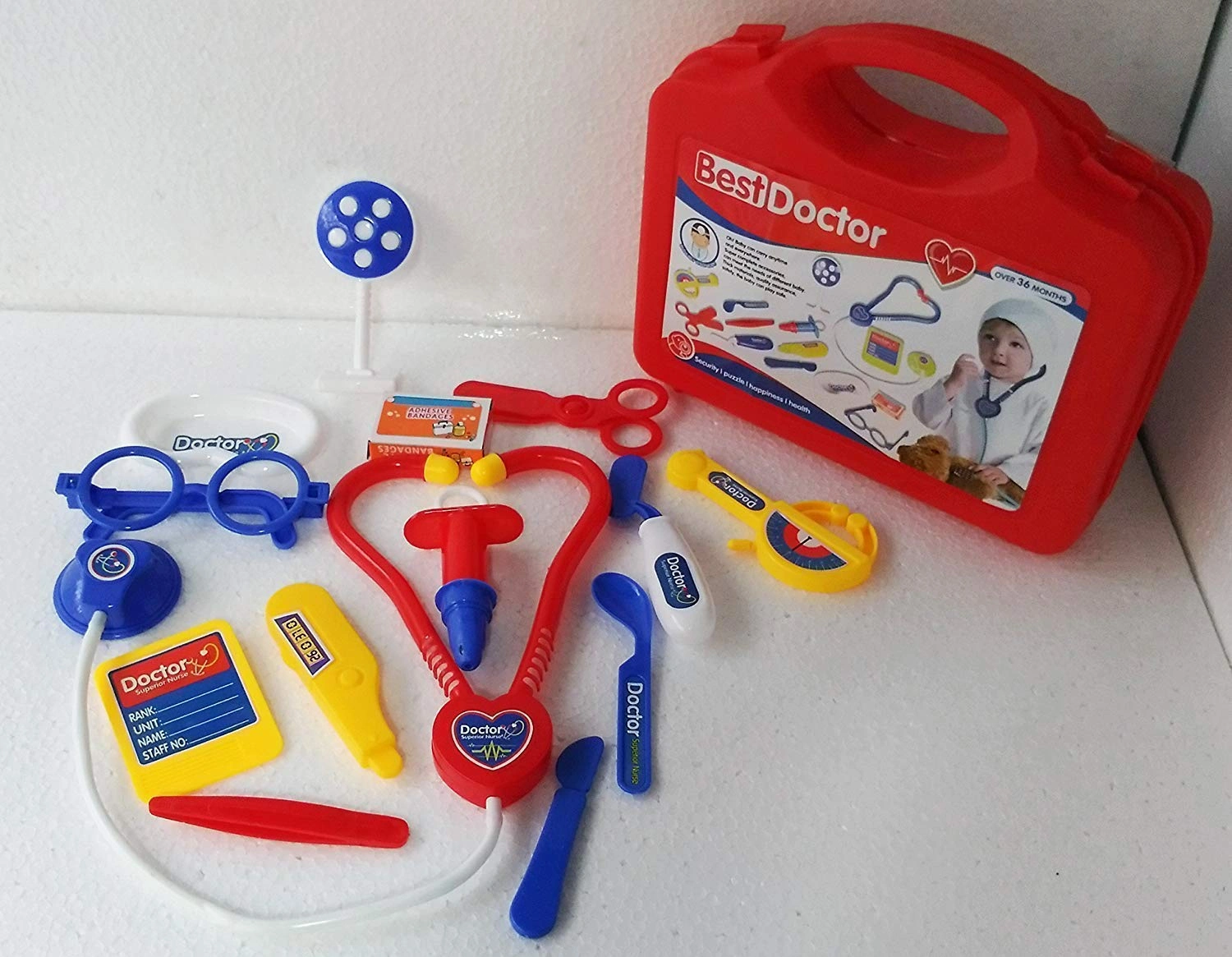 Doctor Play Set Doctor Kit for Kids Girls Boys Toddler Toy (Pack of 1) G124-2