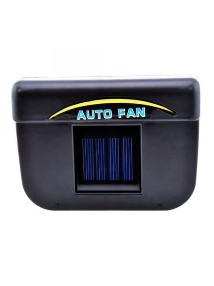 Auto Cool Solar Powered Ventilation Exhaust Fan, Solar Powered Car Window Cool Air Vent Auto Fan ( Multicolor, 11 X 6 cm ) G126-G126