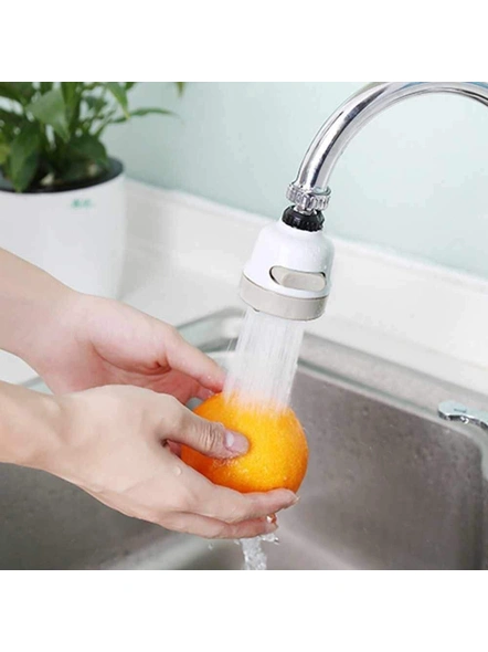 1PC Rotatable Universal Splash Proof 3 Modes Water Saving Nozzle Faucet Filter for Kitchen Basin Tap (Pack of 1) G133-3