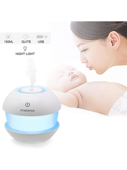 Cool Mist Humidifiers Essential Oil Diffuser Aroma Air Humidifier with Led Night Light Colorful Change for Car, Office, Babies, humidifiers for home, air humidifier for room G135-1