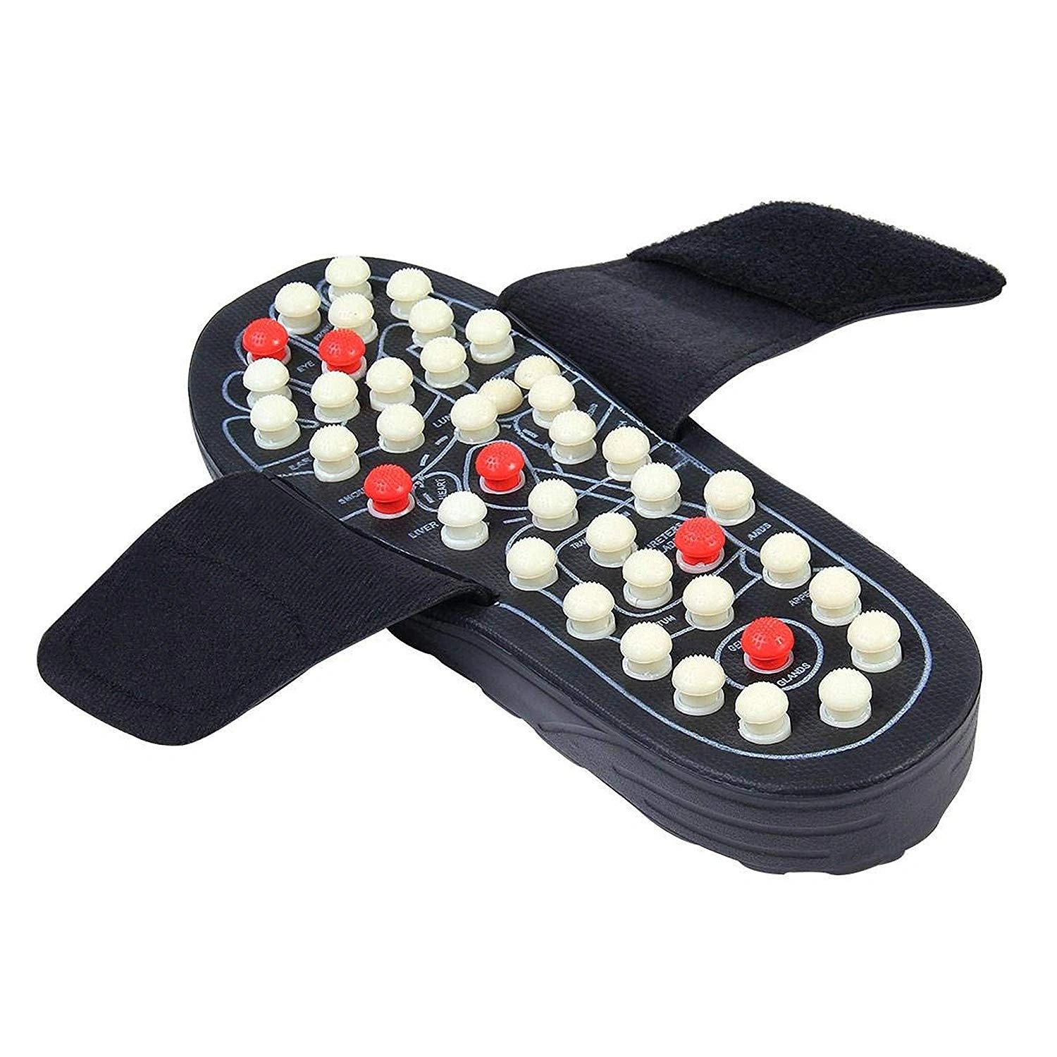 Slippers Reflexology Sandals Foot Acupuncture Shoes Acupressure Therapeutic  Acupoint Massager - Walmart.com