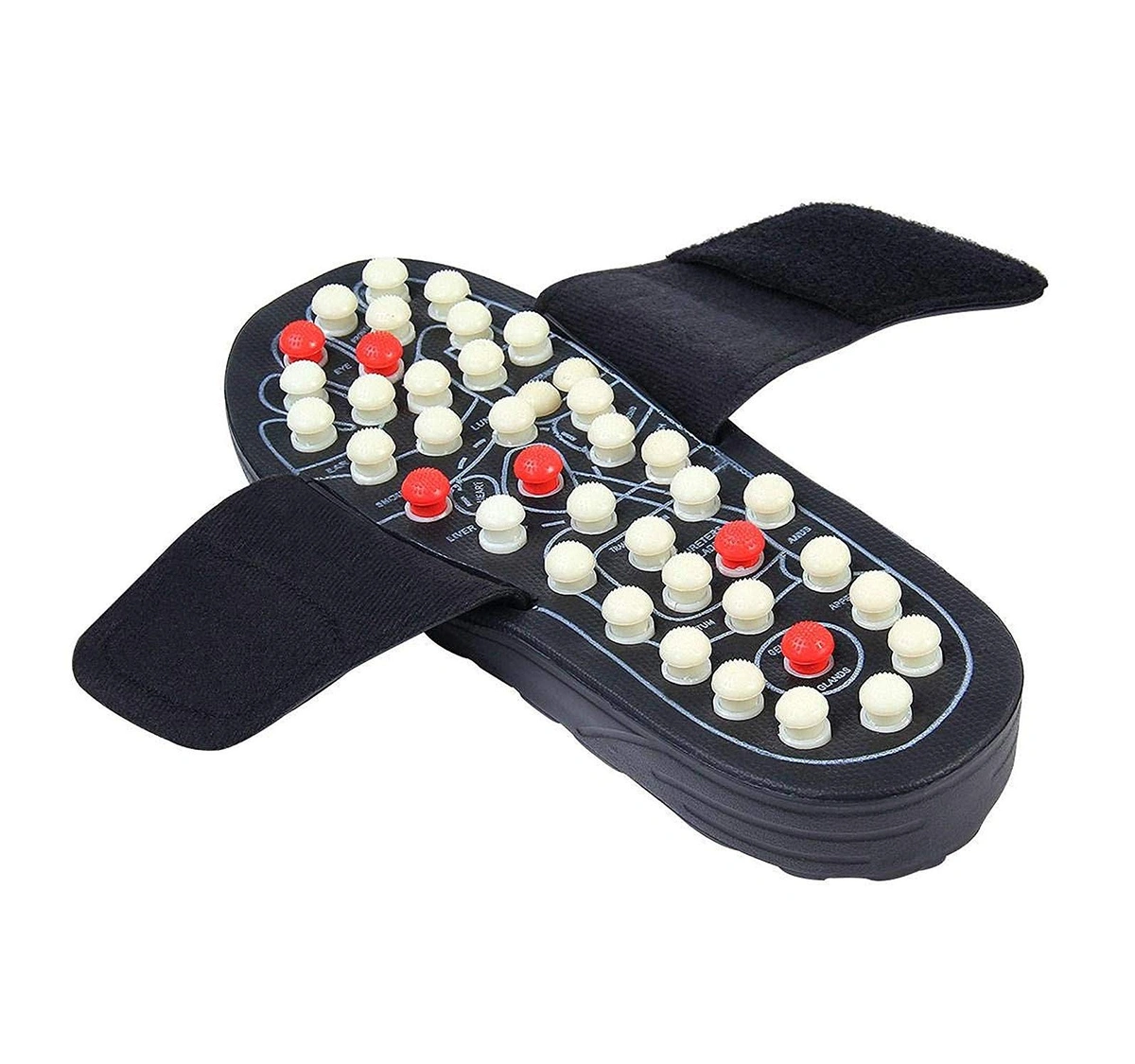 Buy Spring Acupressure and Magnetic Therapy Accu Paduka Slippers