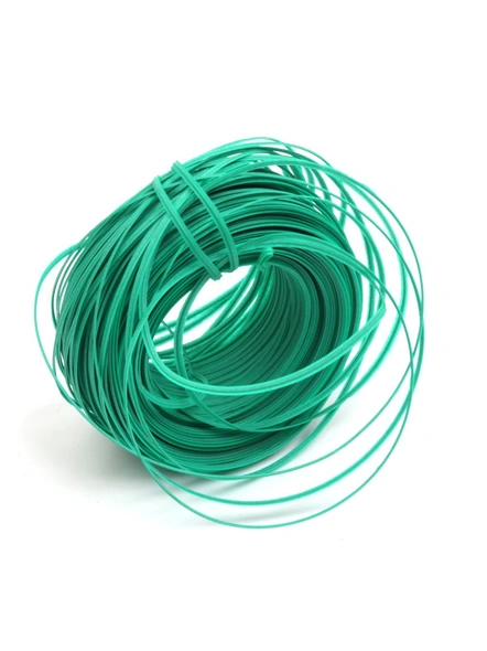 Plastic Twist Tie Spool Roll with Cutter for Garden Yard Plant Green PVC Twist Tie Line (30 MTR) G161-5