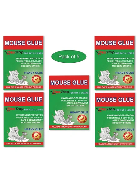 (set of 5) Mice Insect Rodent Lizard Trap Rat Catcher Adhesive Sticky Glue Pad (Mouse Glue Pad) - G163-5