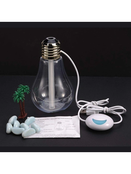 Humidifier Oil Diffuser Cool Mist Bulb with Seven Colours and Room freshner (Pack Of 1) G164-3