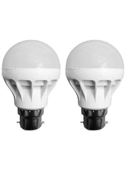 9W B22 LED Bulb (White, Pack of 2) G182-G182
