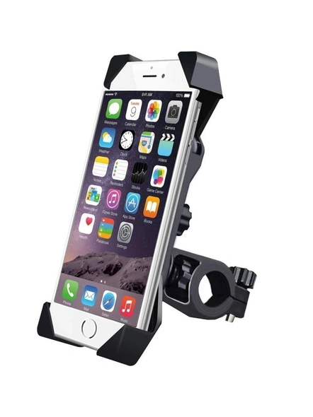 Universal 360 Degree Adjustable Mobile Phone Holder for Bicycle | Bike | Motorcycle | Ideal for Maps | Navigation - G191-4