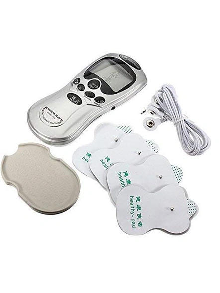 8 in 1 Digital Therapy Machine Full Body Massager Acupuncture Machine Electric Therapy Pulse Muscle Relax Massager &amp; Meridian Therapy Machine Full Body Pulse Muscle Relax Massage 4 Pads G42-G42