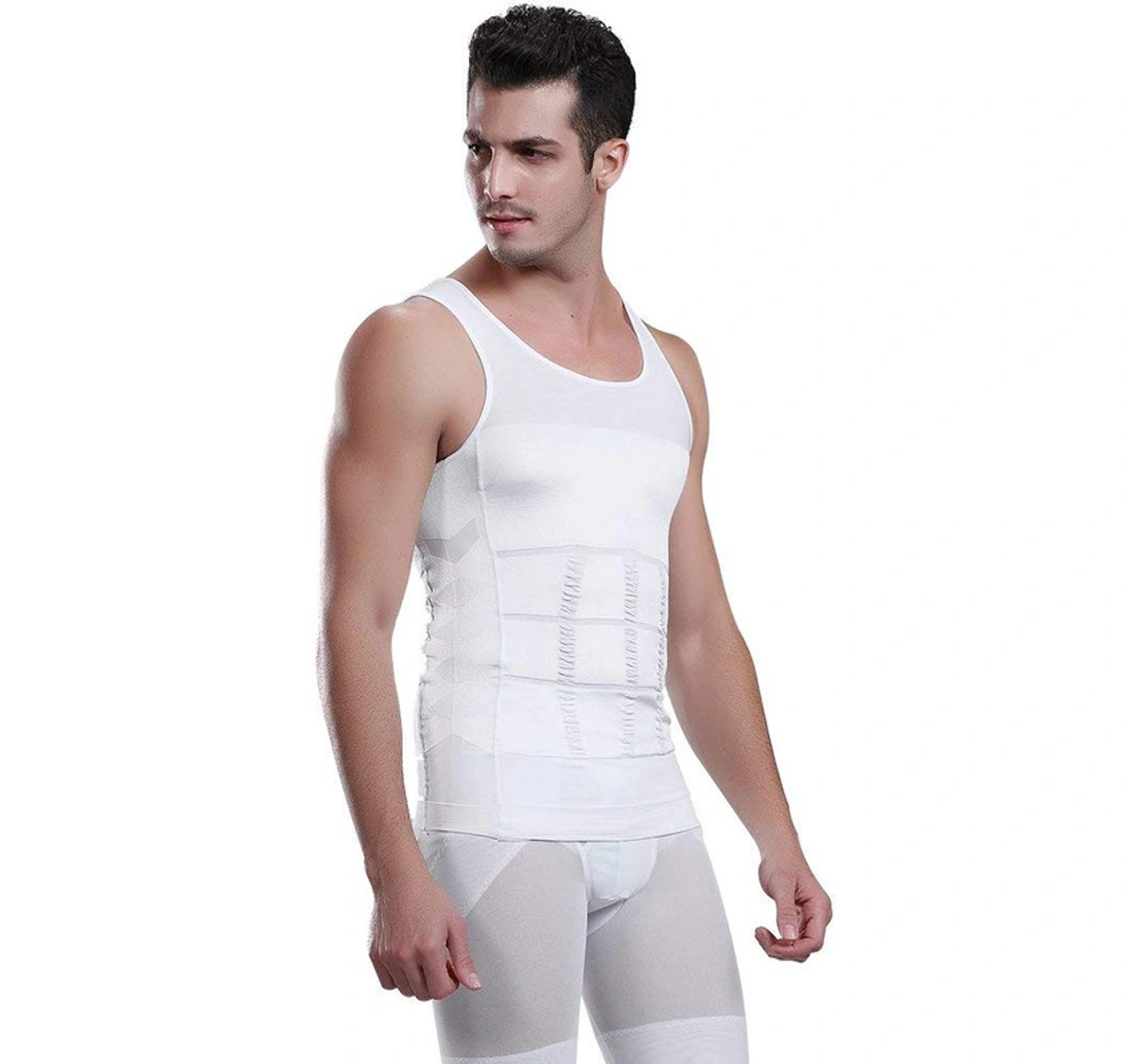 Unbranded New Men Slim N Lift Body Shaper Underwear Vest Shirt
