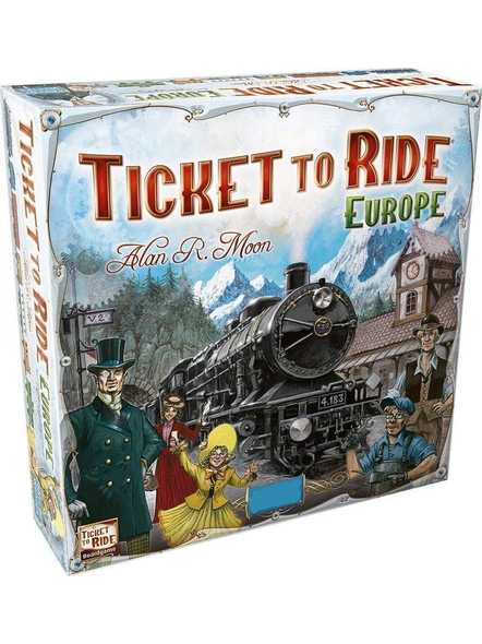 Ticket to Ride Europe Family Entertainment Board Game Indoor Game G246-1