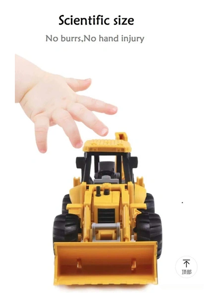 2 in 1 Friction Powered Construction Road Excavator Truck Toy for Kids G251-2