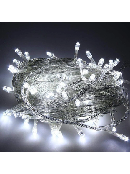 18 Ft LED Rice Light for Festival Decoration (Diwali, Christmas) (White) G270-G270