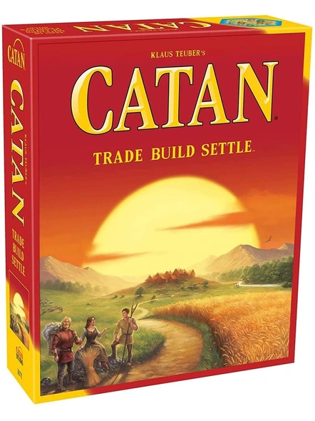 Catan Board Game Trade Build Settle G284-1