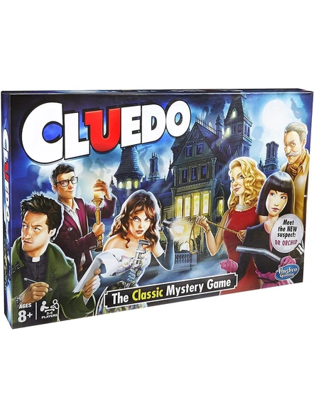 The Classic Cluedo Mystery Friends and Family Entertainment Board Game | for 3 to 6 Players (Cluedo) | Lockdown Games | G285-G285