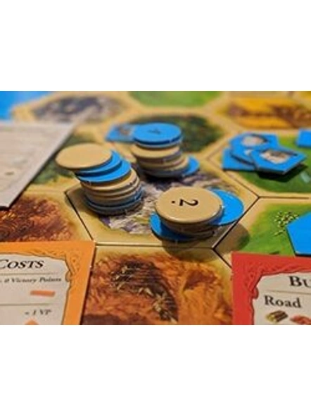 Catan Extension 5-6 Player Extension, Board Game, Card Game for Family, Friends, Kids, Children G290-5