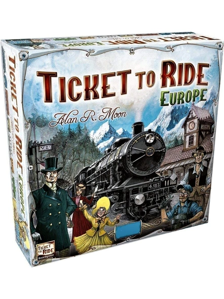 Ticket to Ride Europe Family Entertainment Board Game Indoor Game G291-1