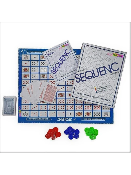 Make A Sequenc Board Game (Ages 7 and Above) G292-3