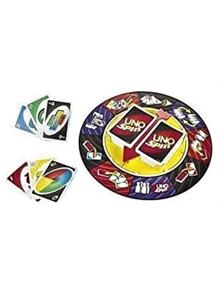 UNO Spin Classic Card Game for All Age Groups G293-G293
