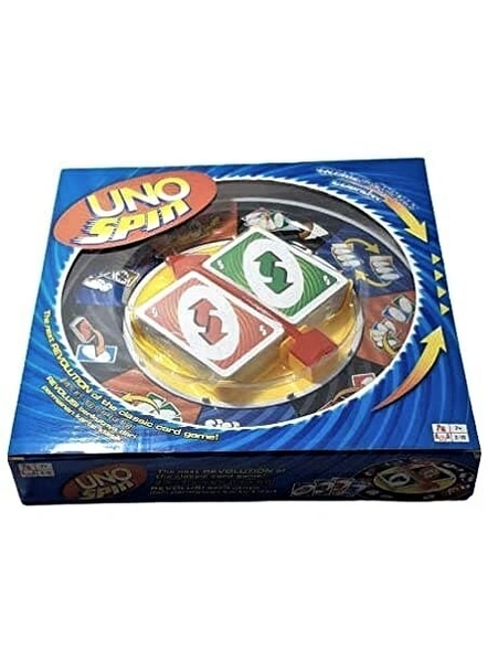 UNO Spin Classic Card Game for All Age Groups G293-1