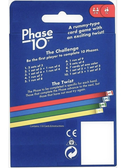 Phase 10 Card Game G294-3