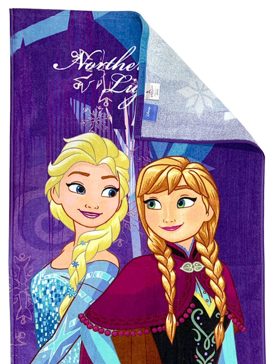 Athom Trendz Disney Frozen Kids Bath Towel 350 GSM 60x120 cm (Blue)(SKU-L11)-3