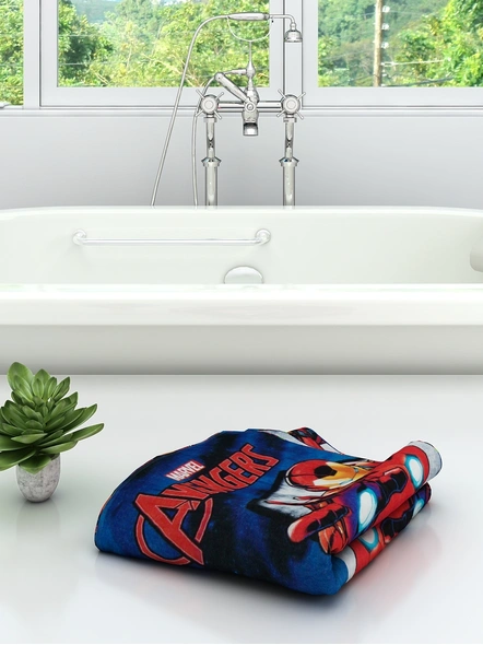 Athom Trendz Marvel Avengers Kids Bath Towel 350 GSM 60x120 cm (Multicolor)(SKU-L26)-1
