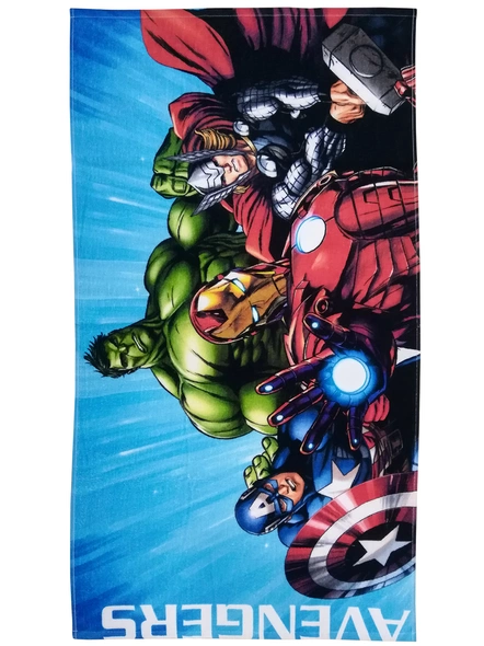 Athom Trendz Marvel Avengers Kids Bath Towel 350 GSM 60x120 cm (Multicolor)(SKU-L34)-2